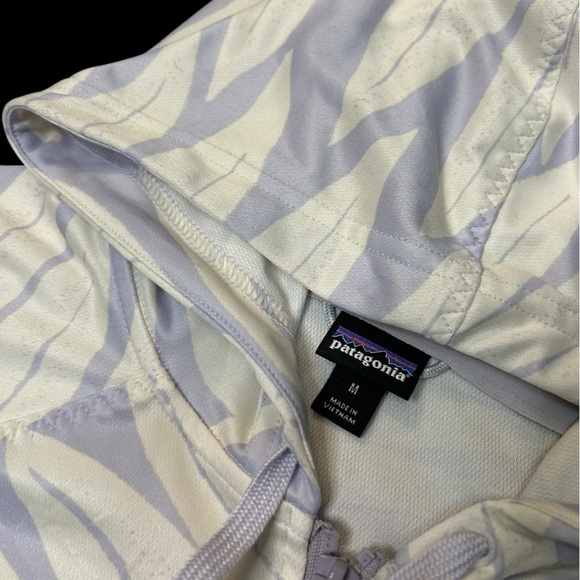 Patagonia Coastal Hideaway‎ Lightweight Suncover Hoody Zip Up Womens M purple - Picture 2 of 9